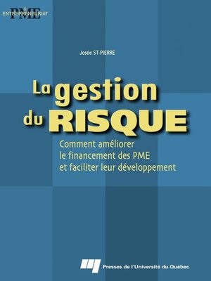 cover image of La gestion du risque